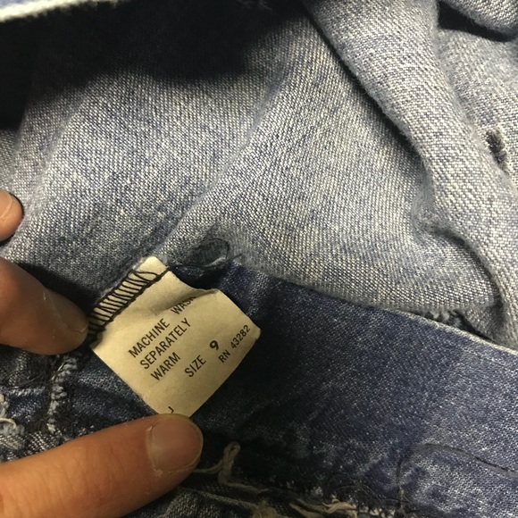 Vintage 1970’s Denim Bellbottoms - Picture 7 of 7